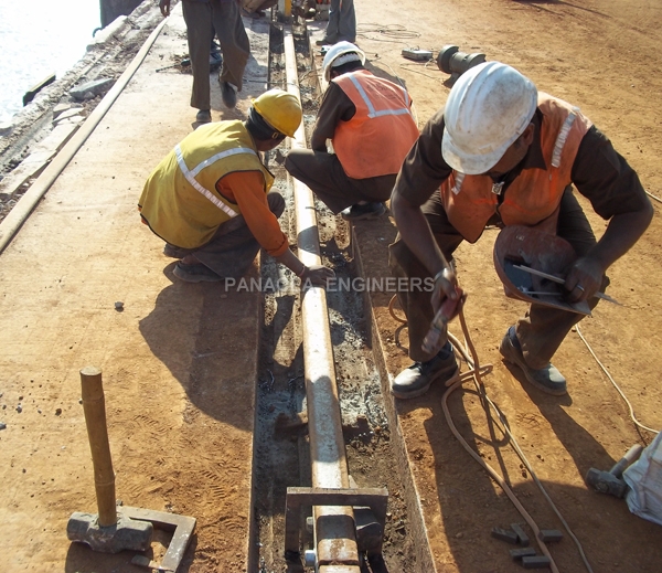 Gantry Rail Survey and Repairs